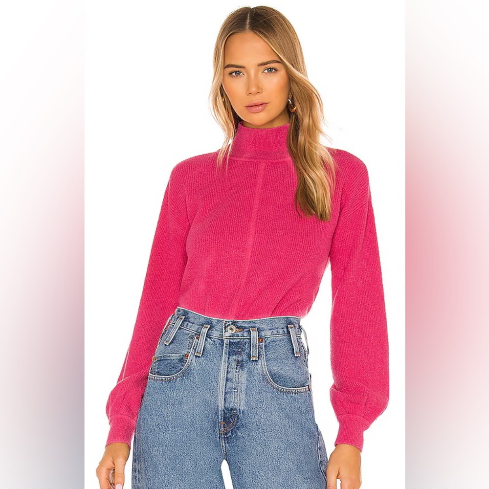 Lovers and Friends Franky Sweater in Hot Pink - Size Small